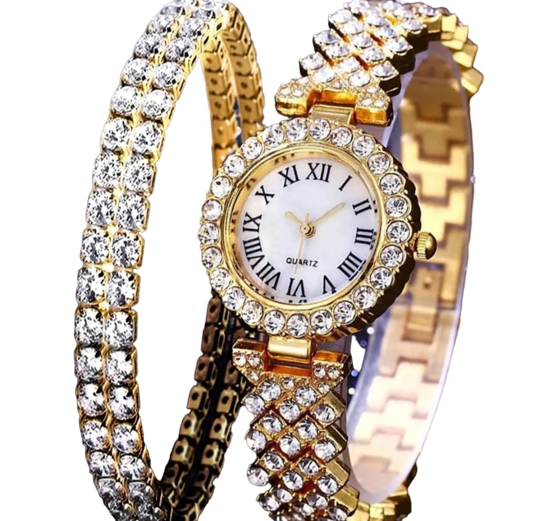 Reloj Para Dama Dorado